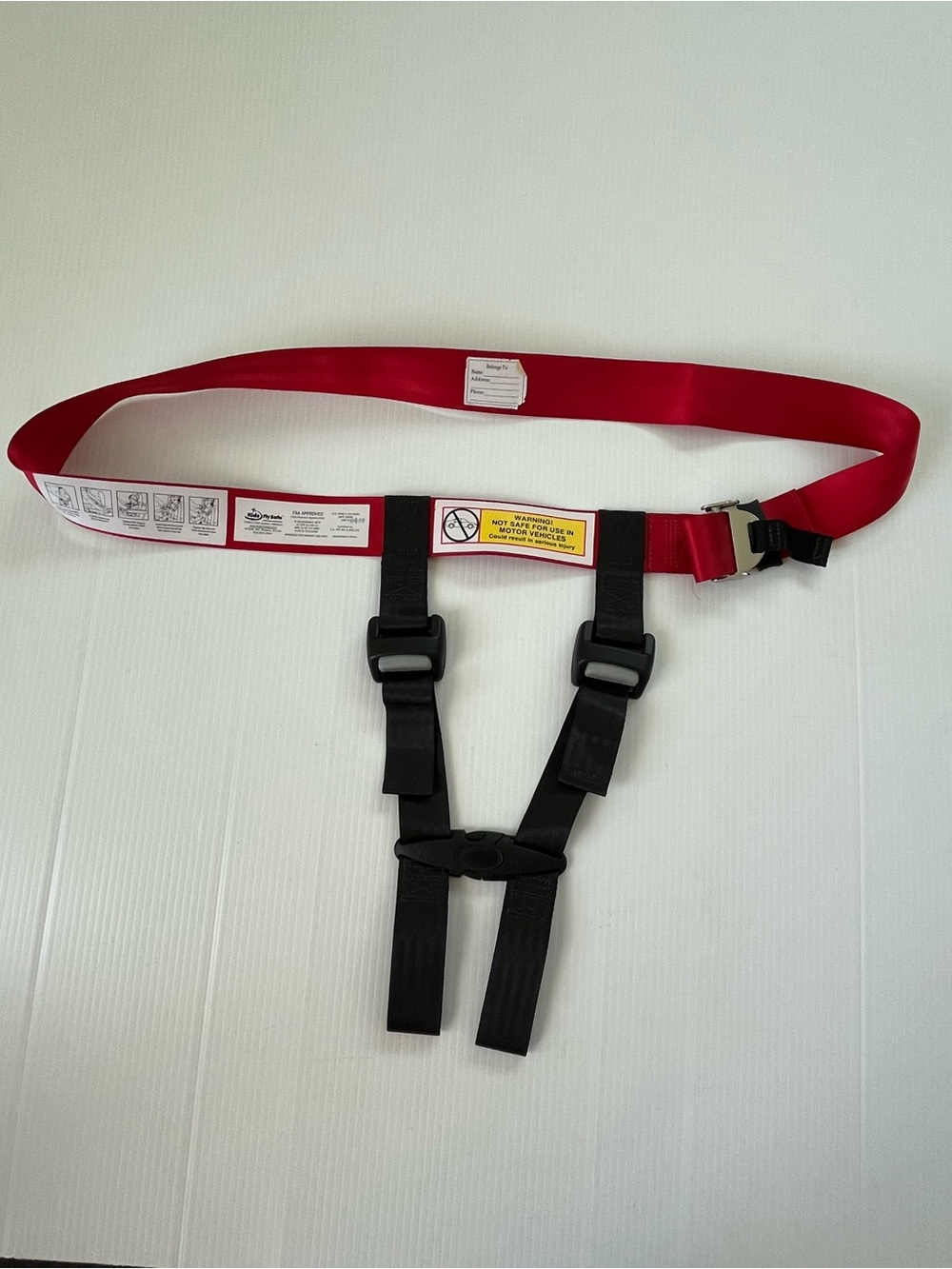 Kids Fly Safe CARES Child Aviation Restraint System